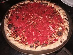 Flaming Hot Cheeto Pizza